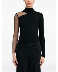 MARCELLA - Ysabel Mock-Neck Top - Lyst