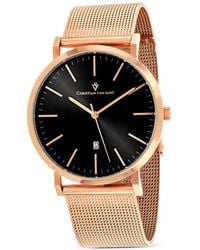 Christian Van Sant - Paradigm Mesh-Strap 41Mm Watch - Lyst