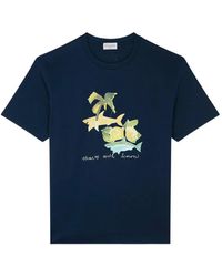 Paul & Shark - Graphic-Print T-Shirt - Lyst