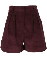 MC2 Saint Barth - Aya Corduroy Shorts - Lyst