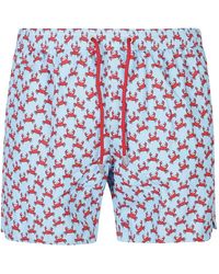 MC2 Saint Barth - Lighting Micro Swim Shorts With Print - Lyst