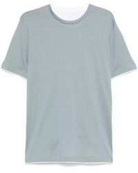 Eleventy - Relaxed Fit Classic Crew Neck T-Shirt By - Lyst