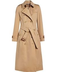Burberry - Trench Chelsea Heritage lungo - Lyst
