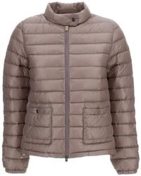 Herno - Zip-Up Quilted Jacket - Lyst
