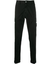 black skinny stone island jeans