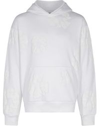 DENIM TEARS - Cotton Wreath-Print Hoodie - Lyst
