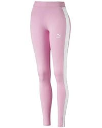 PUMA - Leggins Con Logo - Lyst