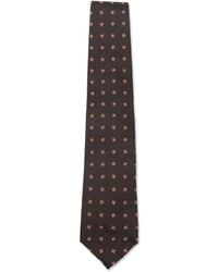 Corneliani - Silk Tie With Small Floral - Lyst