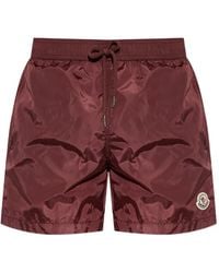 Moncler - Logo Swim Shorts - Lyst