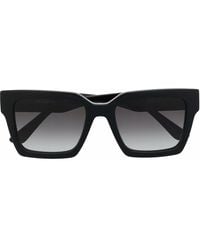 KARL LAGERFELD - Kl Autograph Square Sunglasses - Lyst