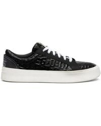 Gcds - Patent-Monogram Sneakers - Lyst