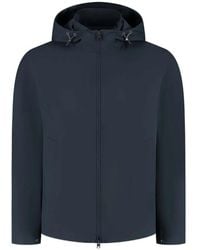 Woolrich - Hooded Zip Jacket - Lyst