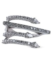 YEPREM - Four Line Diamond Ring - Lyst