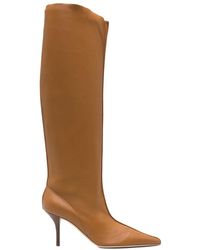 Magda Butrym - Pointed-Toe Knee-High Boots - Lyst