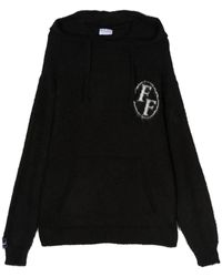 FAMILY FIRST - Knitted Hoodie - Lyst