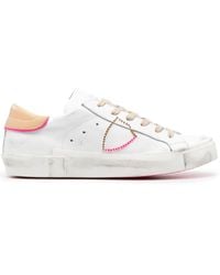 Philippe Model - Prsx Leather Low-top Sneakers - Lyst
