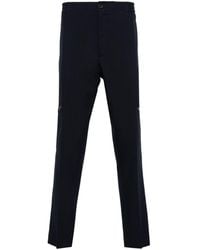 Paul Smith - Pressed-crease Straight-leg Trousers - Lyst