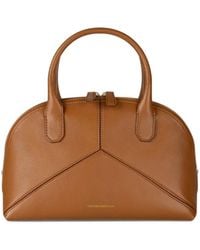 Victoria Beckham - Small Victoria Doctor Leather Tote Bag - Lyst