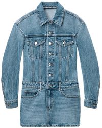 Alexander Wang - ドロップショルダーミニドレス - Lyst