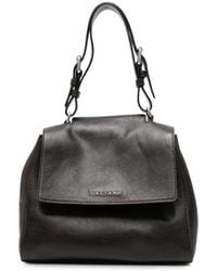Orciani - Sveva Foldover-Top Grained-Leather Tote Bag - Lyst
