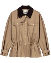 Maje - Coat With Removable Lining - Lyst