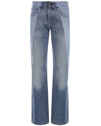 Lutz Huelle - Asymmetric-Hem Regular-Fit Jeans - Lyst