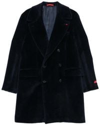Isaia - Manteau À Boutonnière Croisée - Lyst