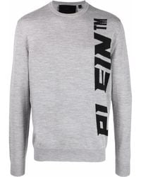 Philipp Plein - Logo-Print Sweater - Lyst