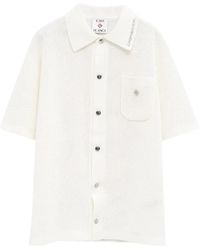 CASABLANCA - Mesh Shirt - Lyst