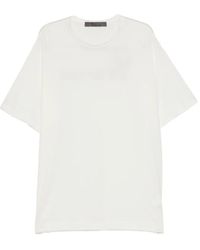 Y's Yohji Yamamoto - Big Logo Print Short Sleeve T-Shirt - Lyst