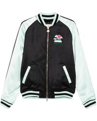 CASABLANCA - Embroidered Logo Bomber Jacket - Lyst
