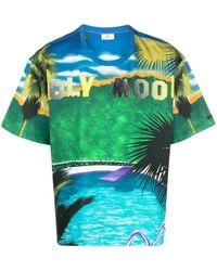 Etro - Printed T-shirt - Lyst