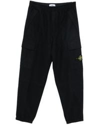 Stone Island - Wool Nylon Flannel-Tc Sweatpants - Lyst