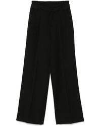 Liu Jo - Layered-Effect Straight-Leg Trousers - Lyst