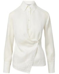 Veronica Beard - Perezzi Wrap Shirt - Lyst