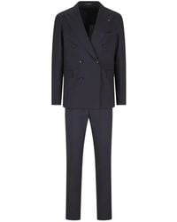 Tagliatore - Double-Breasted Two-Piece Suit - Lyst