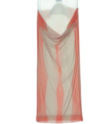 Jean Paul Gaultier - Jupe Mi-Longue À Design Superposé - Lyst