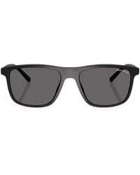 ARMANI EXCHANGE - Geometric-Frame Sunglasses - Lyst