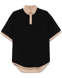Maison Margiela - Layered-Effect Polo Shirt - Lyst