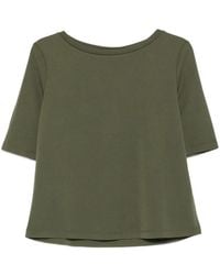 Max Mara - Boat-Neck Short-Sleeve Top - Lyst