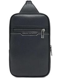 ARMANI EXCHANGE - Zip-Fastening Shoulder Bag - Lyst