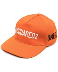 DSquared² - Logo-Embroidered Baseball Cap - Lyst