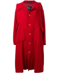 Y's Yohji Yamamoto - Single Breasted Coat - Lyst