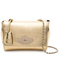 Mulberry - Lily Metallic-leather Shoulder Bag - Lyst
