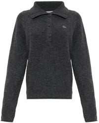 Lacoste - Long-Sleeve Polo-Collar Sweater - Lyst