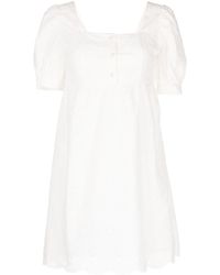 B+ AB - Guipure Lace Cotton Dress - Lyst