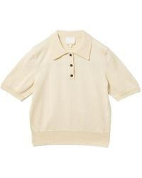 A.P.C. - Logo-Embroidered Polo Shirt - Lyst