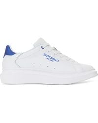 Just Cavalli - Logo-Print Sneakers - Lyst