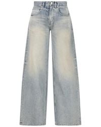 Balenciaga - Jeans Met Knoopsluiting - Lyst