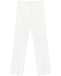 Max Mara - Pantalon À Plis Marqués - Lyst